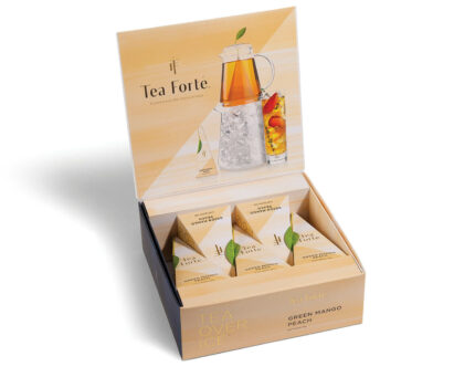 Tea Over Ice 5pk Box Iced Green Mango Peach