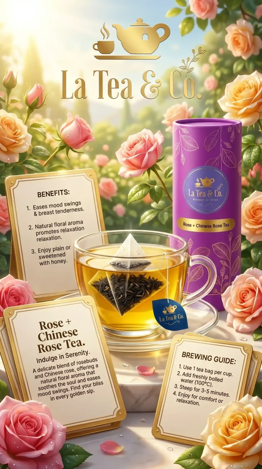 Rose + Chinese Rose Tea