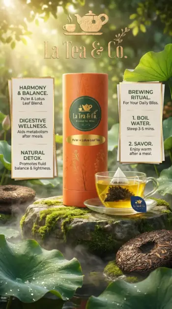 Pu’er + Lotus Leaf Tea