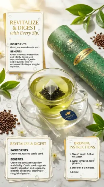 Green Tea + Jue Mingzi (Cassia Seed)