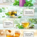 Peppermint + Green Tea