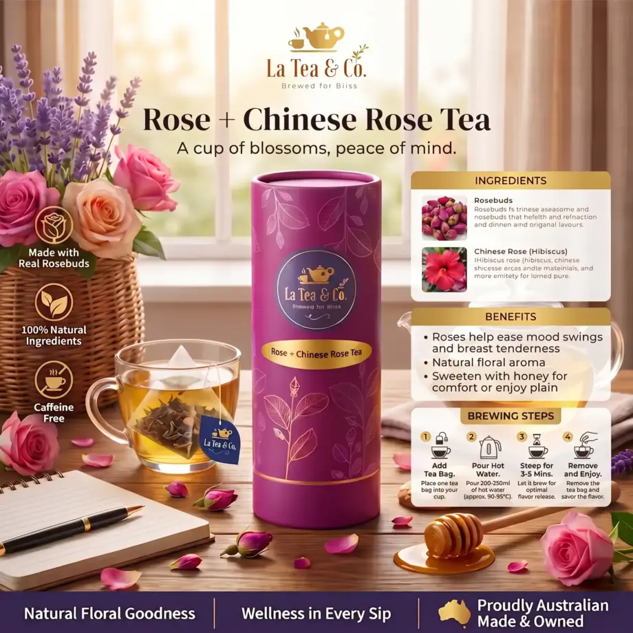 Rose + Chinese Rose Tea - Image 2